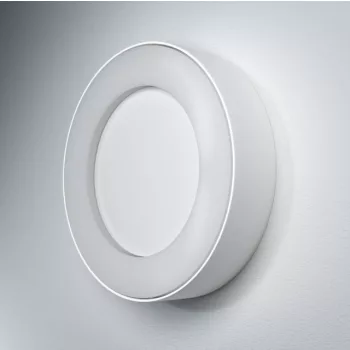 LEDVANCE Endura RING fali lámpa kültéri fehér, 13W, 3000K, IP44, 600lm, LED modul
