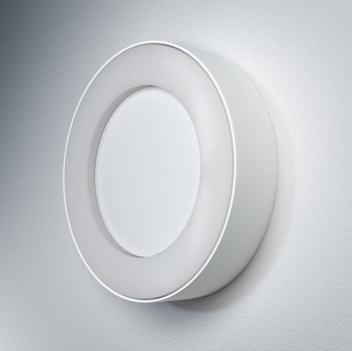 LEDVANCE ENDURA STYLE RING RD 13W WT, kültéri, fehér dekoratív fali lámpa, 13 W, foglalat: LED modul, IP44 védelem, 3000 K színhőmérséklet, 600 lm fényerő, 10 év garancia 4058075205239