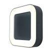 LEDVANCE Endura SQUARE fali lámpa kültéri sötétszürke, 13W, 3000K, IP44, 480lm, LED modul