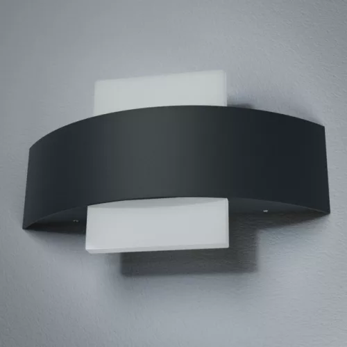 LEDVANCE Endura SHIELD fali lámpa kültéri sötétszürke, 11W, 3000K, IP44, 410lm, LED modul