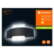 LEDVANCE Endura SHIELD fali lámpa kültéri sötétszürke, 11W, 3000K, IP44, 410lm, LED modul