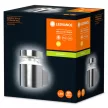LEDVANCE Endura CYLINDER fali lámpa kültéri, 6W, 3000K, IP44, 360lm, rozsdamentes acél ház