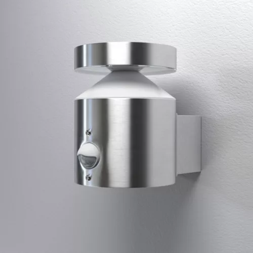 LEDVANCE Endura CYLINDER fali lámpa kültéri, szenzoros, 6W, 3000K, IP44, 360lm, LED modul