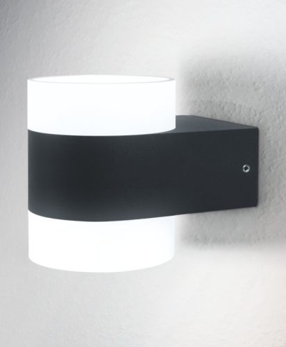 LEDVANCE Endura UPDOWN fali lámpa kültéri sötétszürke, 13W, 3000K, IP44, 980lm, LED modul