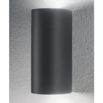 LEDVANCE Endura UPDOWN fali lámpa kültéri sötétszürke, 14W, 3000K, IP44, 500lm, 108mm széles