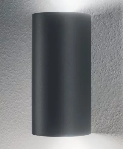 LEDVANCE Endura UPDOWN fali lámpa kültéri sötétszürke, 14W, 3000K, IP44, 500lm, 108mm széles