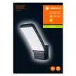 LEDVANCE Endura WALL fali lámpa kültéri sötétszürke, 15W, 3000K, IP44, 1200lm, LED modul