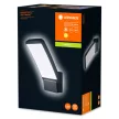 LEDVANCE Endura WALL fali lámpa kültéri sötétszürke, 15W, 3000K, IP44, 1200lm, LED modul