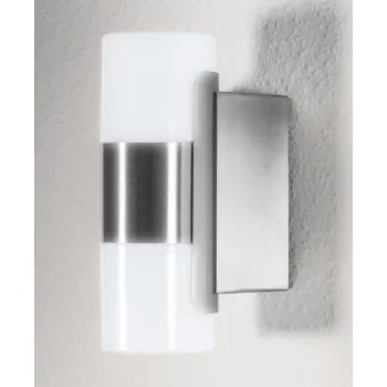 LEDVANCE Endura MINI fali lámpa kültéri, 10W, 3000K, IP44, 400lm, rozsdamentes acél ház