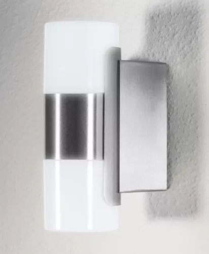 LEDVANCE Endura MINI fali lámpa kültéri, 10W, 3000K, IP44, 400lm, rozsdamentes acél ház