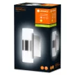 LEDVANCE Endura MINI fali lámpa kültéri, 10W, 3000K, IP44, 400lm, rozsdamentes acél ház