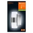 LEDVANCE Endura MINI fali lámpa kültéri, 10W, 3000K, IP44, 400lm, rozsdamentes acél ház