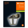 LEDVANCE Endura TRADITION fali lámpa kültéri fekete, IP44, E27 foglalat, alumínium ház, 230mm magas