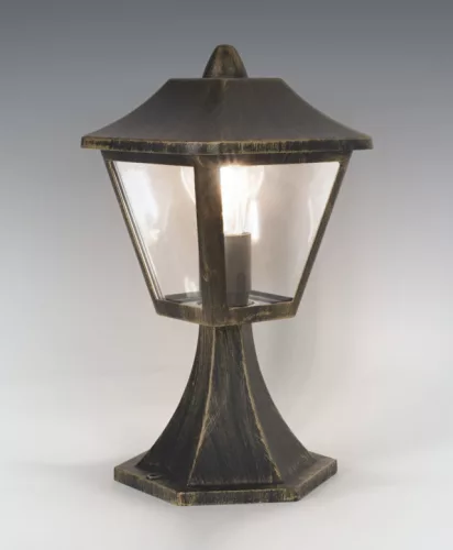LEDVANCE Endura TRADITION kültéri lámpa fekete, IP44, E27 foglalat, alumínium ház, 325mm magas