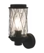 LEDVANCE Endura CAGE fali lámpa kültéri fekete, IP44 védelem, E27 foglalat, 303mm magas