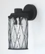 LEDVANCE Endura CAGE fali lámpa kültéri fekete, IP44 védelem, E27 foglalat, 286mm magas