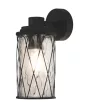 LEDVANCE Endura CAGE fali lámpa kültéri fekete, IP44 védelem, E27 foglalat, 286mm magas