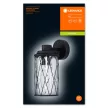 LEDVANCE Endura CAGE fali lámpa kültéri fekete, IP44 védelem, E27 foglalat, 286mm magas