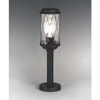LEDVANCE Endura CAGE kültéri lámpa fekete, IP44 védelem, E27 foglalat, 500mm magas