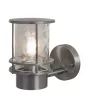 LEDVANCE Endura POST fali lámpa kültéri, IP44, E27 foglalat, rozsdamentes acél ház, 193mm magas
