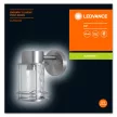 LEDVANCE Endura POST fali lámpa kültéri, IP44, E27 foglalat, rozsdamentes acél ház, 195mm magas