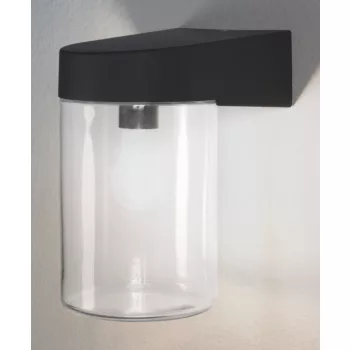 LEDVANCE Endura Classic Bold kültéri dekoratív fali lámpa fekete, IP44, E27 foglalat, 220-240V