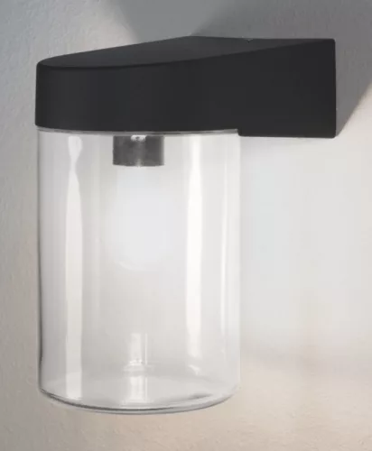 LEDVANCE Endura Classic Bold kültéri dekoratív fali lámpa fekete, IP44, E27 foglalat, 220-240V