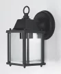 LEDVANCE Endura LANTERN fali lámpa kültéri fekete, IP23, E27 foglalat, 225mm magas