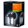 LEDVANCE Endura LANTERN fali lámpa kültéri fekete, IP23, E27 foglalat, 225mm magas