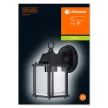 LEDVANCE Endura LANTERN fali lámpa kültéri fekete, IP23, E27 foglalat, 225mm magas