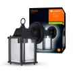 LEDVANCE Endura LANTERN fali lámpa kültéri fekete, IP23, E27 foglalat, 225mm magas