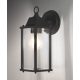 LEDVANCE ENDURA CLASSIC LANTERN SQ M E27 BK, kültéri, fekete dekoratív fali lámpa, foglalat: E27, IP23 védelem, 5 év garancia 4058075206649