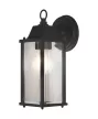 LEDVANCE Endura LANTERN fali lámpa kültéri fekete, IP23, E27 foglalat, 293mm magas