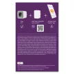 LEDVANCE SMART+ okos dugalj beltéri, Zigbee, hangvezérelhető, IP20 védettség, 60mm széles