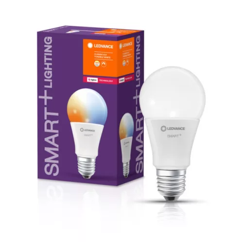 LEDVANCE SMART+ LED izzó, okos Zigbee, 9W, 2700K, E27 foglalat, 806lm, 110mm hosszú