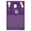 LEDVANCE SMART+ LED izzó, okos Zigbee, 9W, 2700K, E27 foglalat, 806lm, 115mm hosszú