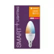 LEDVANCE SMART+ LED gyertya izzó, okos Zigbee, 5W, 2700K, E14 foglalat, 470lm, meleg fehér