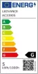 LEDVANCE SMART+ LED spot, okos Zigbee, 5W, 2700K, GU10 foglalat, 350lm, 55mm hosszú