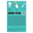 LEDVANCE SMART+ LED izzó, okos Bluetooth, 9W, 2700K, E27 foglalat, 806lm, 115mm hosszú