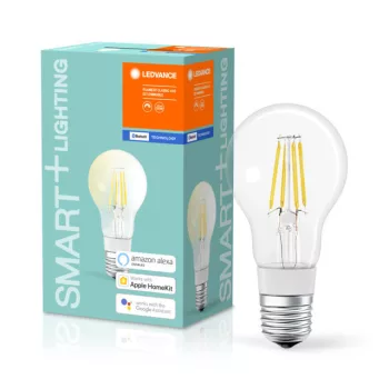 LEDVANCE SMART+ LED izzó, okos Bluetooth, filament, 6W, 2700K, E27 foglalat, 806lm, 60mm átmérő