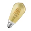 LEDVANCE SMART+ LED izzó, okos Bluetooth, filament, 6W, 2400K, E27 foglalat, 725lm, 64mm átmérő