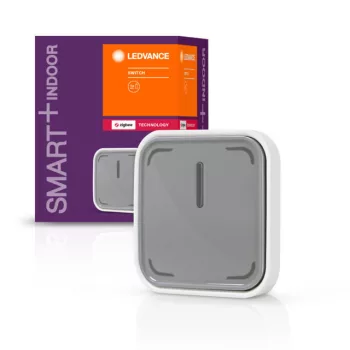 LEDVANCE SMART+ Zigbee beltéri kapcsoló Switch, IP20 védettséggel, hangvezérelhető
