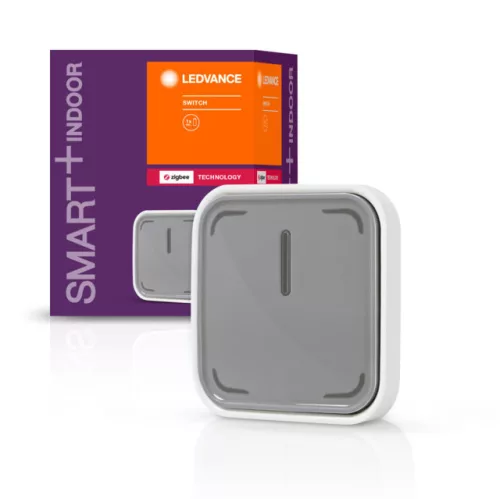 LEDVANCE SMART+ Zigbee beltéri kapcsoló Switch, IP20 védettséggel, hangvezérelhető