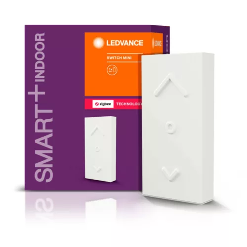 LEDVANCE SMART+ Zigbee kültéri kapcsoló Switch Mini fehér, IP44 védettséggel, hangvezérelhető