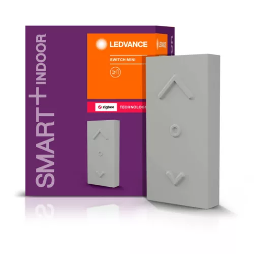 LEDVANCE SMART+ Zigbee kültéri kapcsoló Switch Mini szürke, IP44 védettséggel, hangvezérelhető