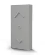 LEDVANCE SMART+ Zigbee kültéri kapcsoló Switch Mini szürke, IP44 védettséggel, hangvezérelhető