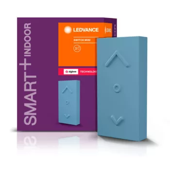 LEDVANCE SMART+ Zigbee kültéri kapcsoló Switch Mini kék, IP44 védettséggel, hangvezérelhető