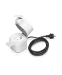 LEDVANCE SMART+ Zigbee kültéri okos dugalj, IP44 védettséggel, hangvezérelhető, 100mm széles