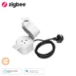 LEDVANCE SMART+ Zigbee kültéri okos dugalj, IP44 védettséggel, hangvezérelhető, 98mm széles