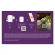 LEDVANCE SMART+ Zigbee kültéri okos dugalj, IP44 védettséggel, hangvezérelhető, 98mm széles